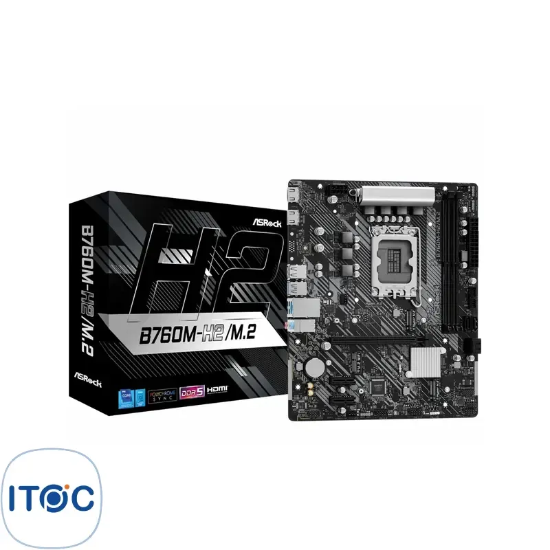 مادربرد ازراک B760M-H2/M.2 DDR5