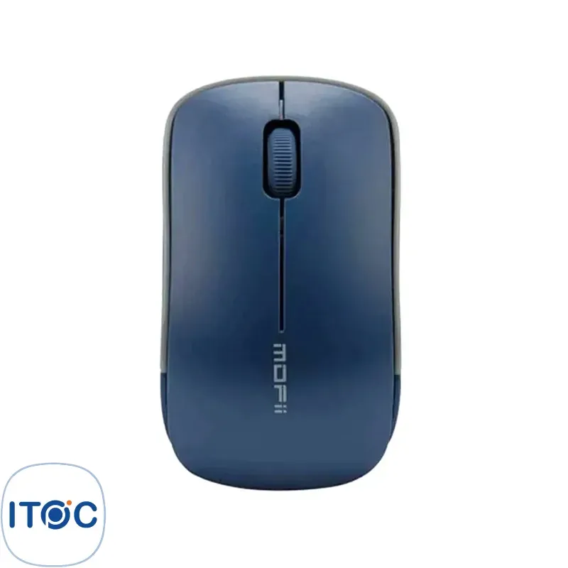 ماوس بی‌سیم مافی GO18 Blue Gray