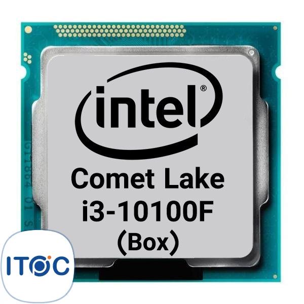 پردازنده اینتل مدل Core i3 10100F باکس