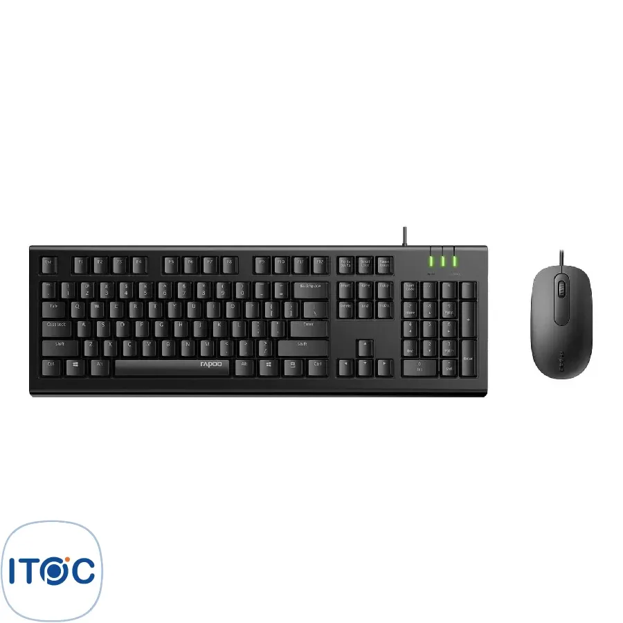 کیبورد و ماوس باسیم رپو X120 Pro