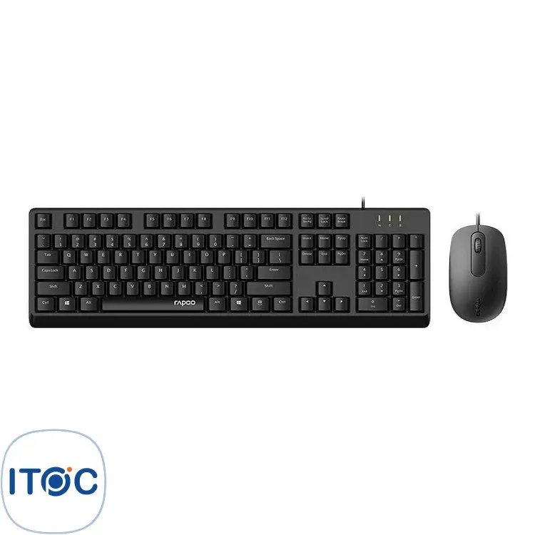 کیبورد و ماوس باسیم رپو X130 Pro