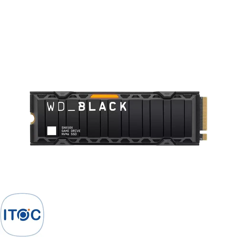 اس اس دی وسترن دیجیتال Black SN850X M.2 2TB With Heatsink