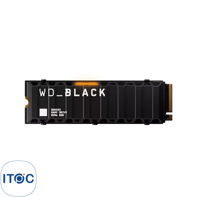 اس اس دی وسترن دیجیتال Black SN850X M.2 8TB With Heatsink
