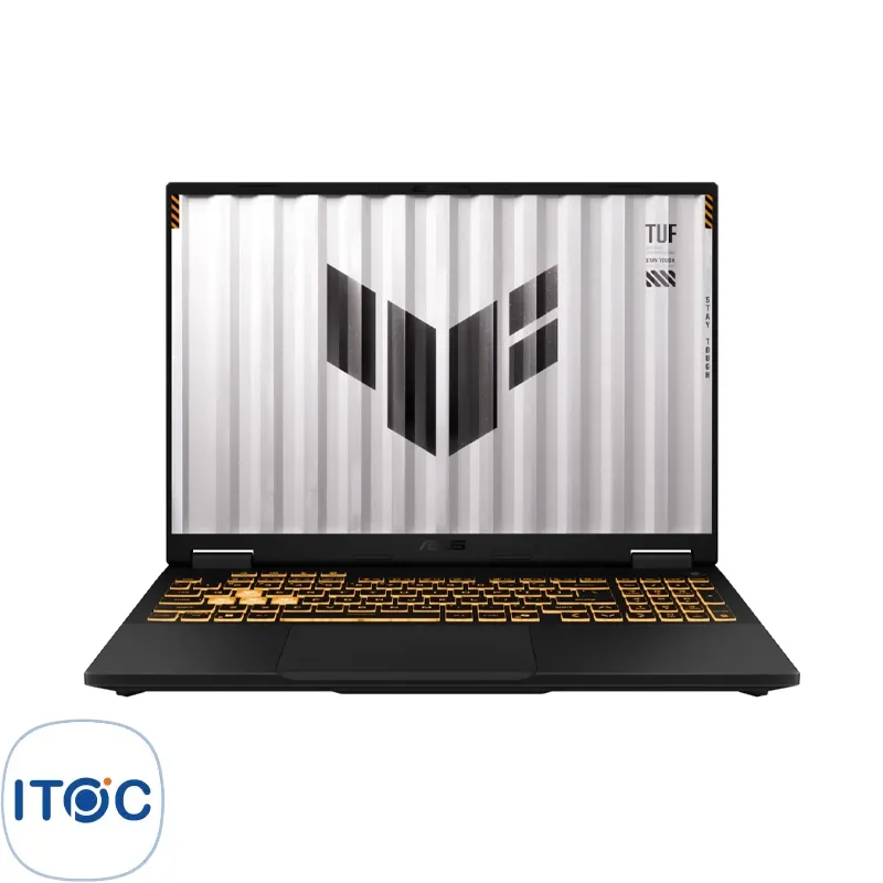 لپ تاپ 16 اینچی ایسوس TUF Gaming F16 FX608JPR i7 14650HX 16GB 1TB SSD RTX 5070
