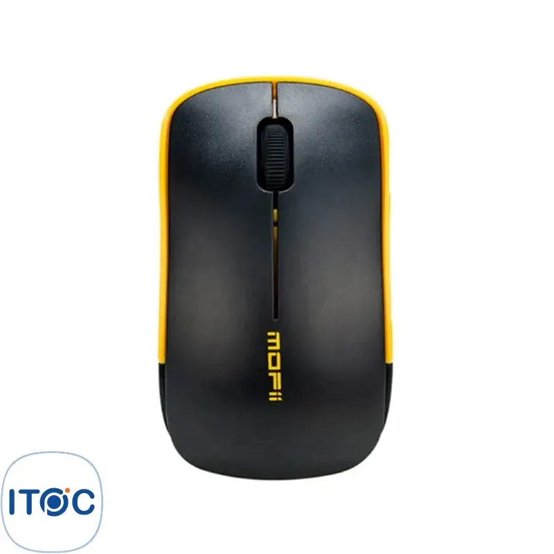 ماوس بیسیم مافی GO18 Black Yellow