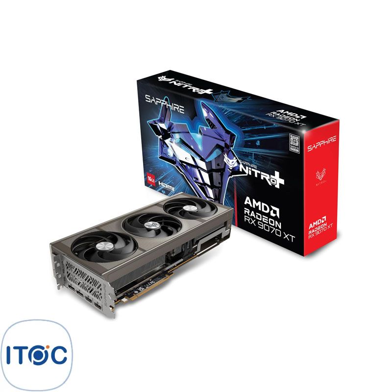 کارت گرافیک سافایر Sapphire Nitro+ RX 9070 XT OC 16GB
