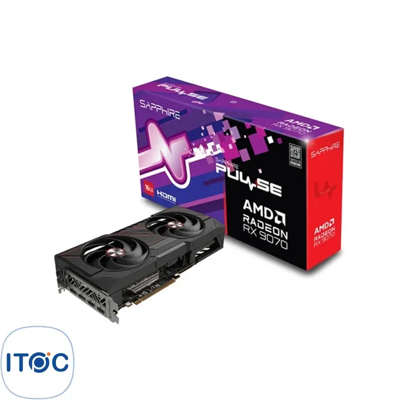 کارت گرافیک سافایر Sapphire PULSE RX 9070 16GB