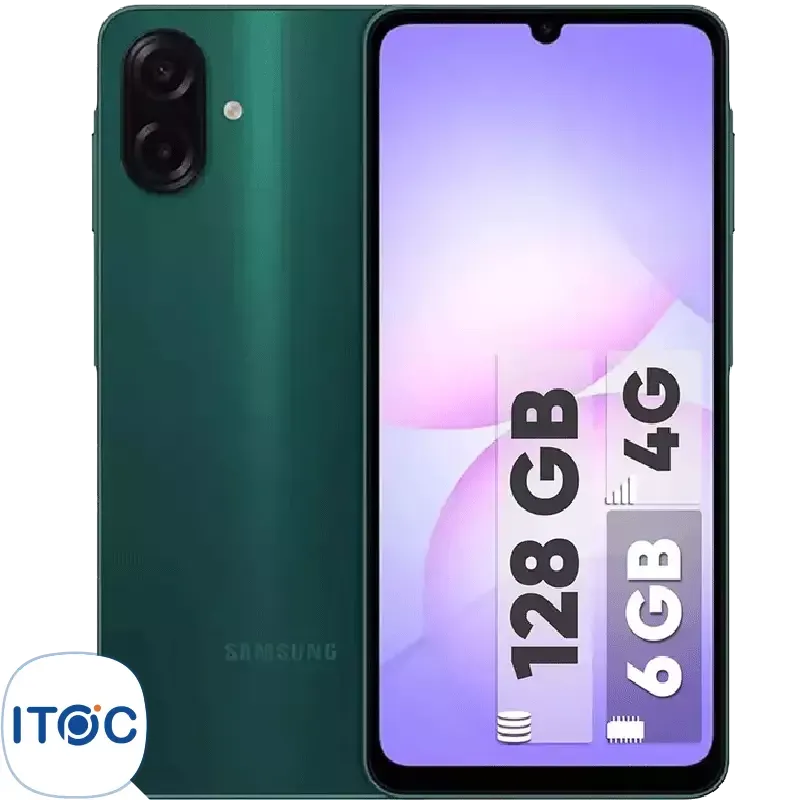 گوشی موبايل سامسونگ Galaxy A07 4G ظرفیت 128 و رم 4 گیگابایت به همراه شارژر