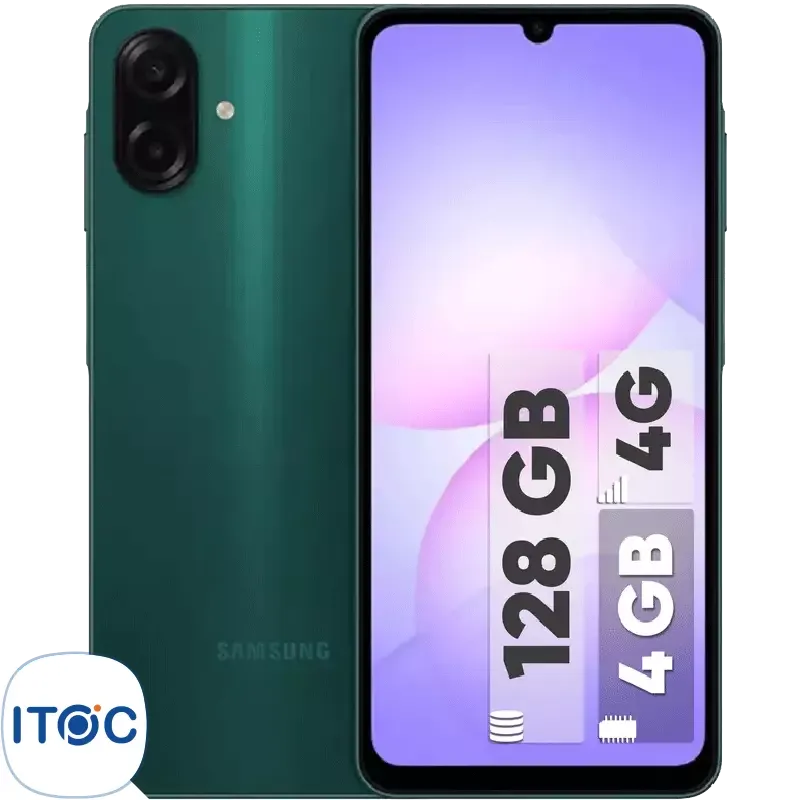 گوشی موبایل سامسونگ A07 4G ظرفیت 128 رم 4 گیگابایت