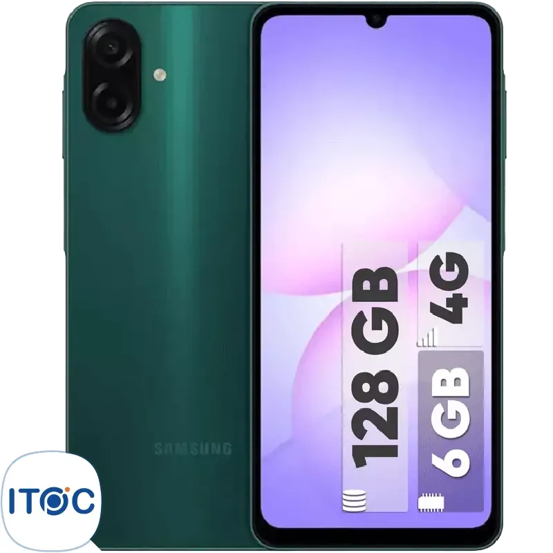 گوشی موبایل سامسونگ A07 4G ظرفیت 128 رم 6 گیگابایت